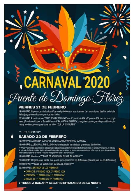 Carnaval 2020 en Puente de Domingo Flórez