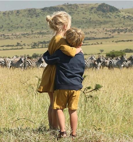 viajar con niños a Africa, Safari