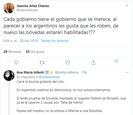 El Clan “Añez-Hincapié”: La Conexión Colombiana del Gobierno de Facto de #Bolivia (PARTE I)