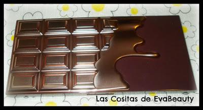 paleta sombras ojos chocolate elixir i heart makeup swatches paleta sombras chocolate elixir i heart makeup