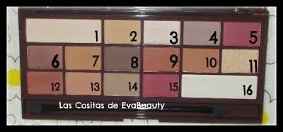 swatches paleta de sombras chocolate elixir de i heart makeup paleta sombras chocolate elixir i heart makeup