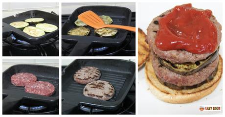 La hamburguesaka de cordero, receta que mezcla hamburguesa y musaka griega La hamburguesaka de cordero, receta que mezcla hamburguesa y musaka griega