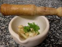 Majado de la picada.