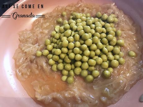 Quiché de guisantes con especias. Juego de blogueros 2.0 Quiché de guisantes con especias. Juego de blogueros 2.0