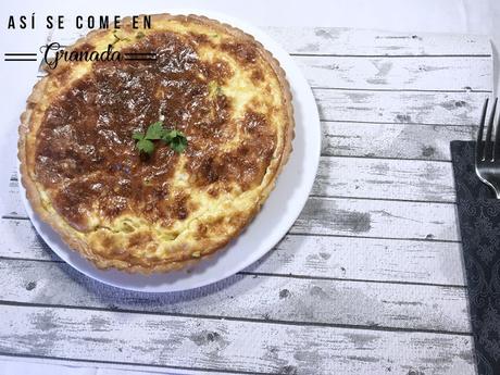 Quiché de guisantes con especias. Juego de blogueros 2.0 Quiché de guisantes con especias. Juego de blogueros 2.0