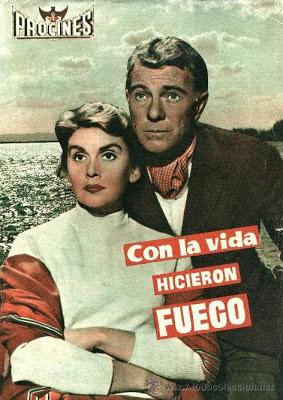 CON LA VIDA HICIERON FUEGO (España, 1957) Drama, Bélico