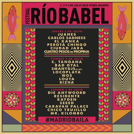 Río Babel 2020: Die Antwoord, Juanes, Residente, El Kanka, Rayden, Carlos Sadness... Río Babel 2020: Die Antwoord, Juanes, Residente, El Kanka, Rayden, Carlos Sadness...