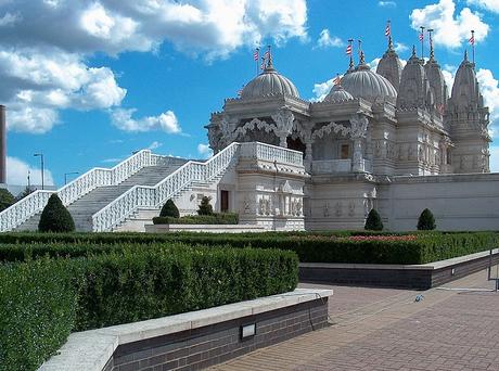 Templos Hinduistas Del Mundo El BAPS Shri Swaminarayan Mandir en Londres, Reino Unido