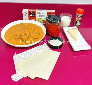 Lasaña de gulash