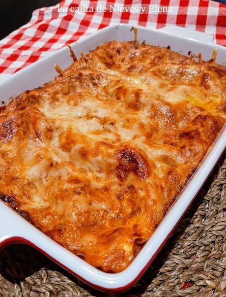 Lasaña de gulash Lasaña de gulash