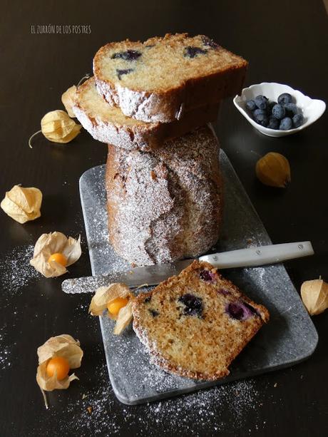 Cake de Arándanos con Queso crema
