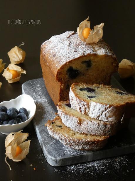Cake de Arándanos con Queso crema