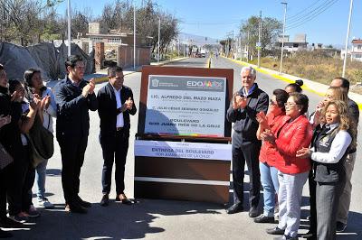 ENTREGA ALFREDO DEL MAZO AMPLIACIÓN DEL BOULEVARD SOR JUANA INÉS DE LA CRUZ QUE MEJORA LA CONECTIVIDAD DE 300 MIL HABITANTES DEL VALLE DE TOLUCA