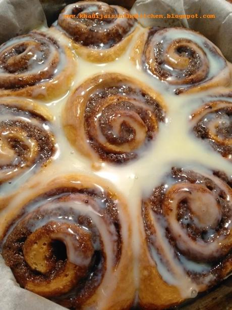 ROULEAUX À LA CANNELLE (SANS ŒUFS) / CINNAMON ROLLS (EGGLESS) / ROLLOS DE CANELA (SIN HUEVOS) / لفات سينامون (بدون بيض)