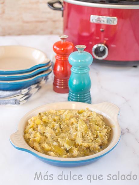 Zarangollo murciano en Crock-Pot. Zarangollo murciano en Crock-Pot.