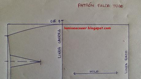 Patron Base Falda Paso A Paso