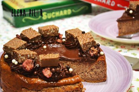 Cheesecake de turrón Suchard