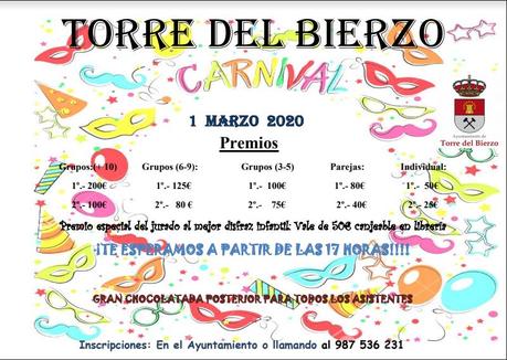 Carnaval en Torre del Bierzo. 1 de marzo 2020