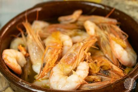 Gambas al pilpil o al ajillo