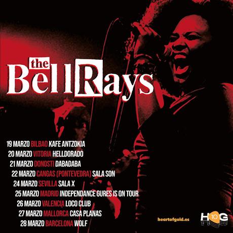 The Bellrays regresan a España con una gira de nueve conciertos