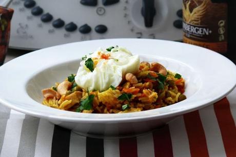 Receta de arroz basmati al curry con pollo y verduritas - Paperblog