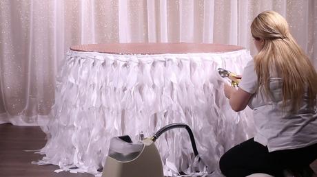 Falda De Tiras De Tela