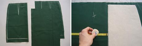 Falda De Tiras De Tela