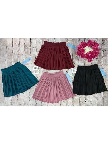 Falda De Tiras De Tela