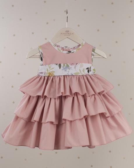 Falda Fucsia Volantes