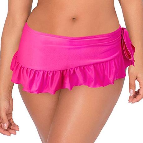 Falda Fucsia Volantes