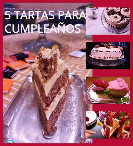 Tarta tres chocolates de corazón Tarta tres chocolates de corazón