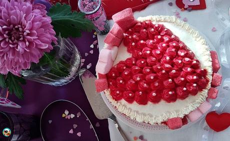 Tarta tres chocolates de corazón Tarta tres chocolates de corazón