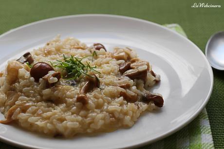 Risotto de setas del bosque Risotto de setas del bosque