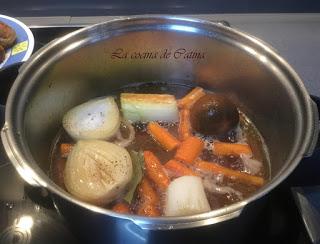 Albóndigas a la jardinera Albóndigas a la jardinera