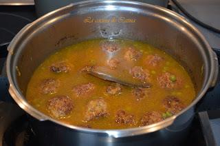 Albóndigas a la jardinera Albóndigas a la jardinera