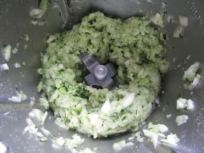 Nuggets de calabacín y pollo Thermomix