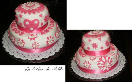 Tarta para de San Valentín Tarta para de San Valentín