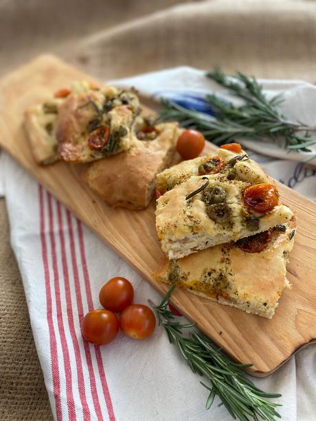 Cómo preparar focaccia de Puglia en Thermomix Cómo preparar focaccia de Puglia en Thermomix