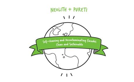 Neolith + Pureti: Fachadas autolimpiantes y sostenibles para preservar las ciudades Neolith + Pureti: Fachadas autolimpiantes y sostenibles para preservar las ciudades