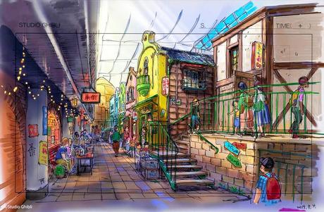 Nuevos diseños conceptuales de Ghibli Park, el parque temático de Studio Ghibli