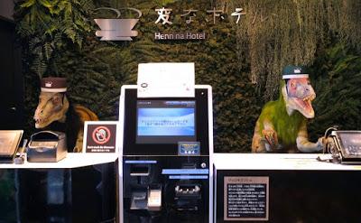 El Henn na, un hotel japonés regentado por dinosaurios