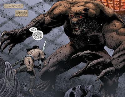 Conan contra un rancor