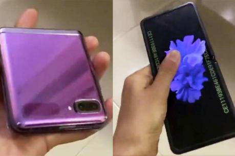 Samsung Galaxy Flip filtra vídeo: así abre cierra