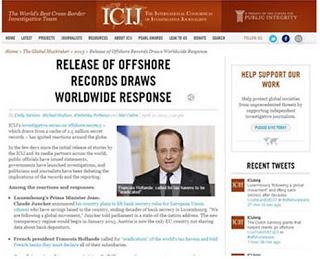 Corrupción. (3) Comparativa. La evasión fiscal