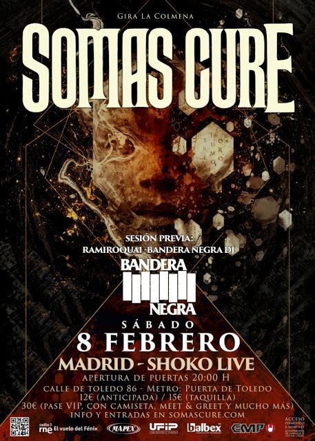 Somas Cure empiezan nueva gira en Madrid Somas Cure empiezan nueva gira en Madrid