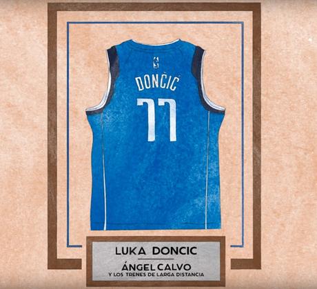Ángel Calvo y los Trenes de Larga Distancia dedican una canción a Luka Doncic Ángel Calvo y los Trenes de Larga Distancia dedican una canción a Luka Doncic