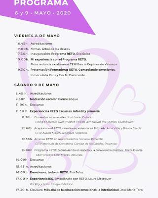 Avance programa de actividades. 2º y 3er trimestre curso 2019-2020 Avance programa de actividades. 2º y 3er trimestre curso 2019-2020
