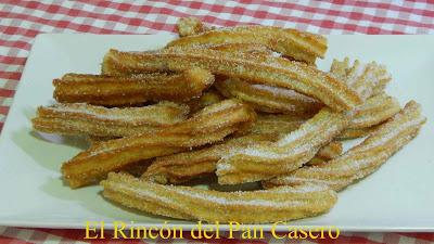 Churros o porras caseras muy crujientes y esponjosos Receta fácil mejorada