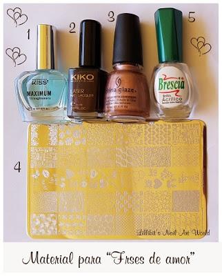 RETO ESMALTANDO CON AMOR: Frases de amor