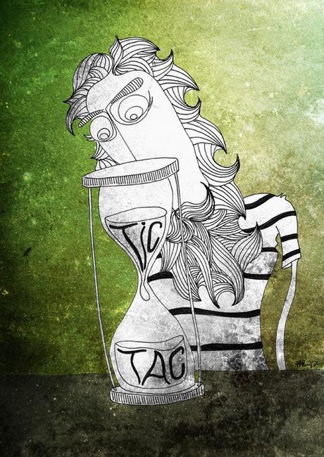 LAS HORAS PASAN LENTAMENTE.